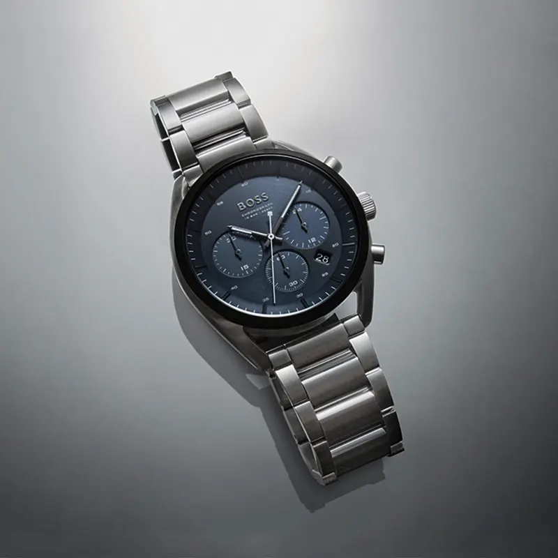 Hugo Boss Top Chronograph Blue Dial Men's Watch- 1514093